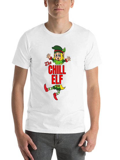 Chill Elf Graphic T-Shirt - Holiday Cheer