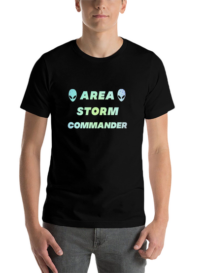 Area Storm Commander T-Shirt Alien Graphic Tee