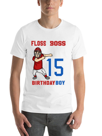 Floss Like a Boss Birthday Boy T-Shirt