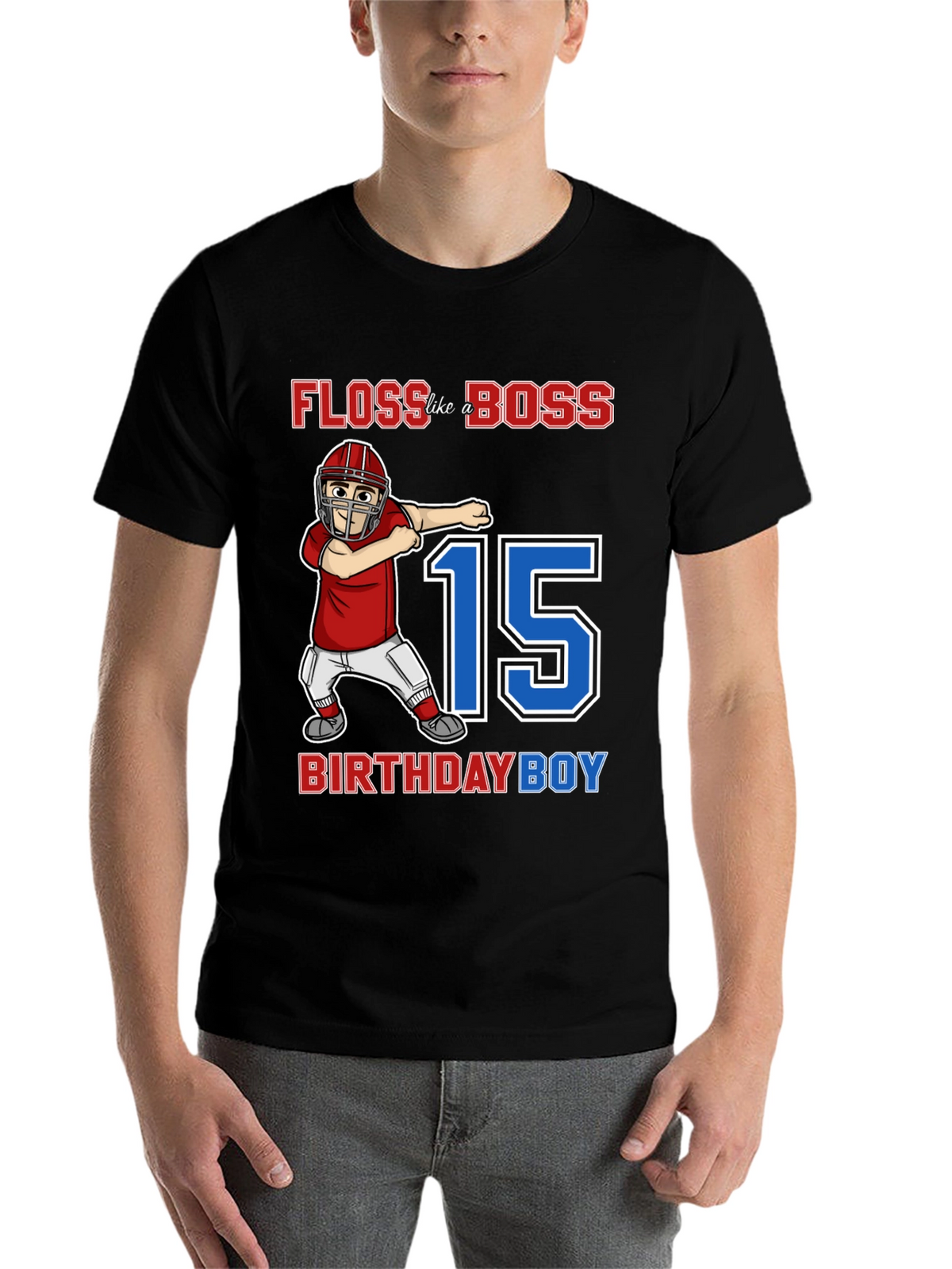 Floss Like a Boss Birthday Boy T-Shirt