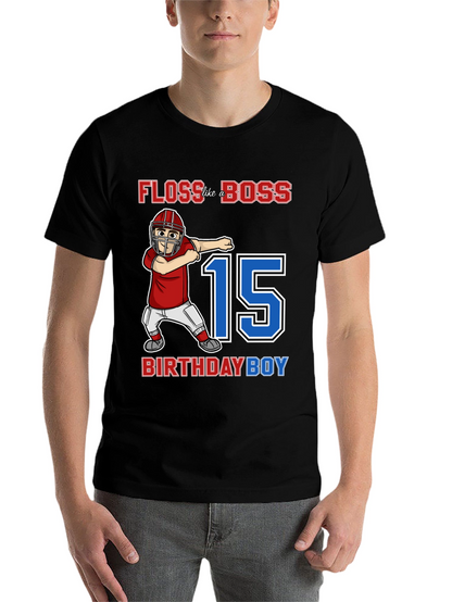 Floss Like a Boss Birthday Boy T-Shirt