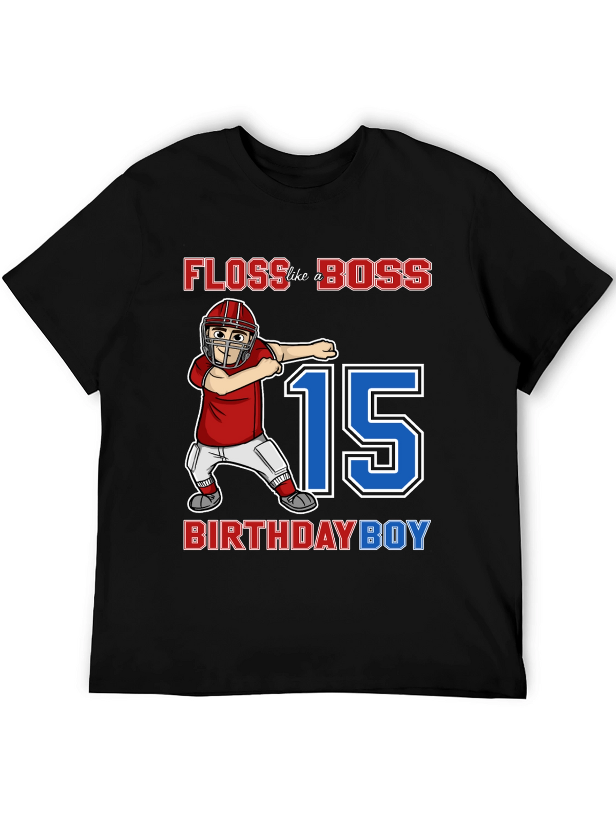 Floss Like a Boss Birthday Boy T-Shirt