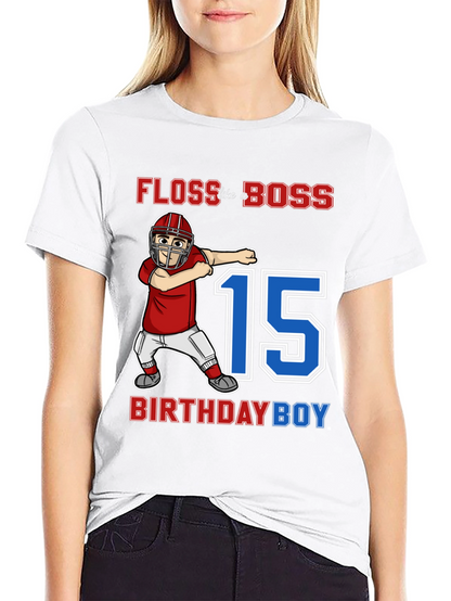 Floss Like a Boss Birthday Boy T-Shirt