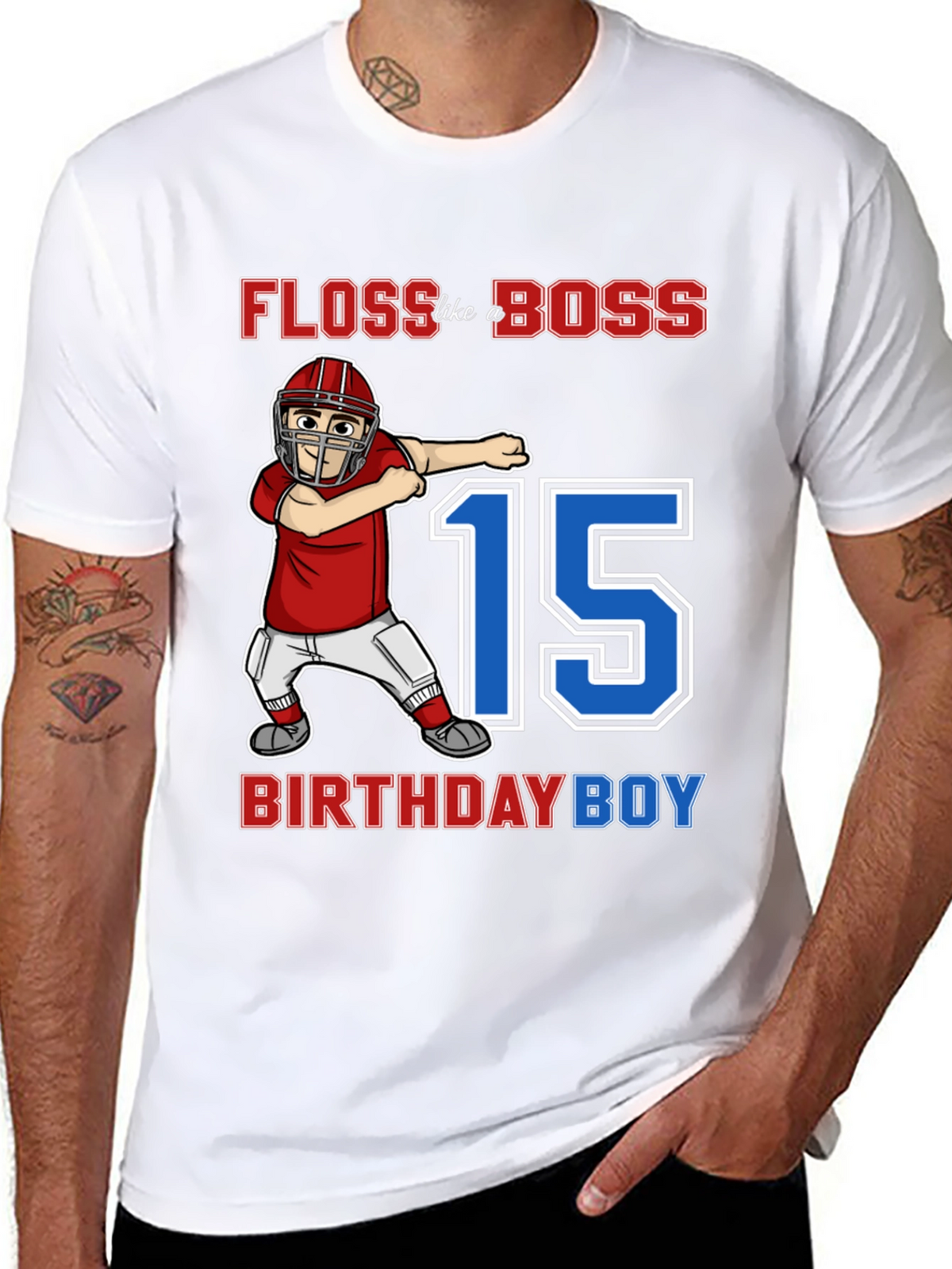 Floss Like a Boss Birthday Boy T-Shirt