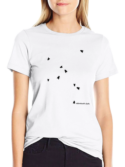 Modern Black T-Shirt with Minimalist Graphic Design