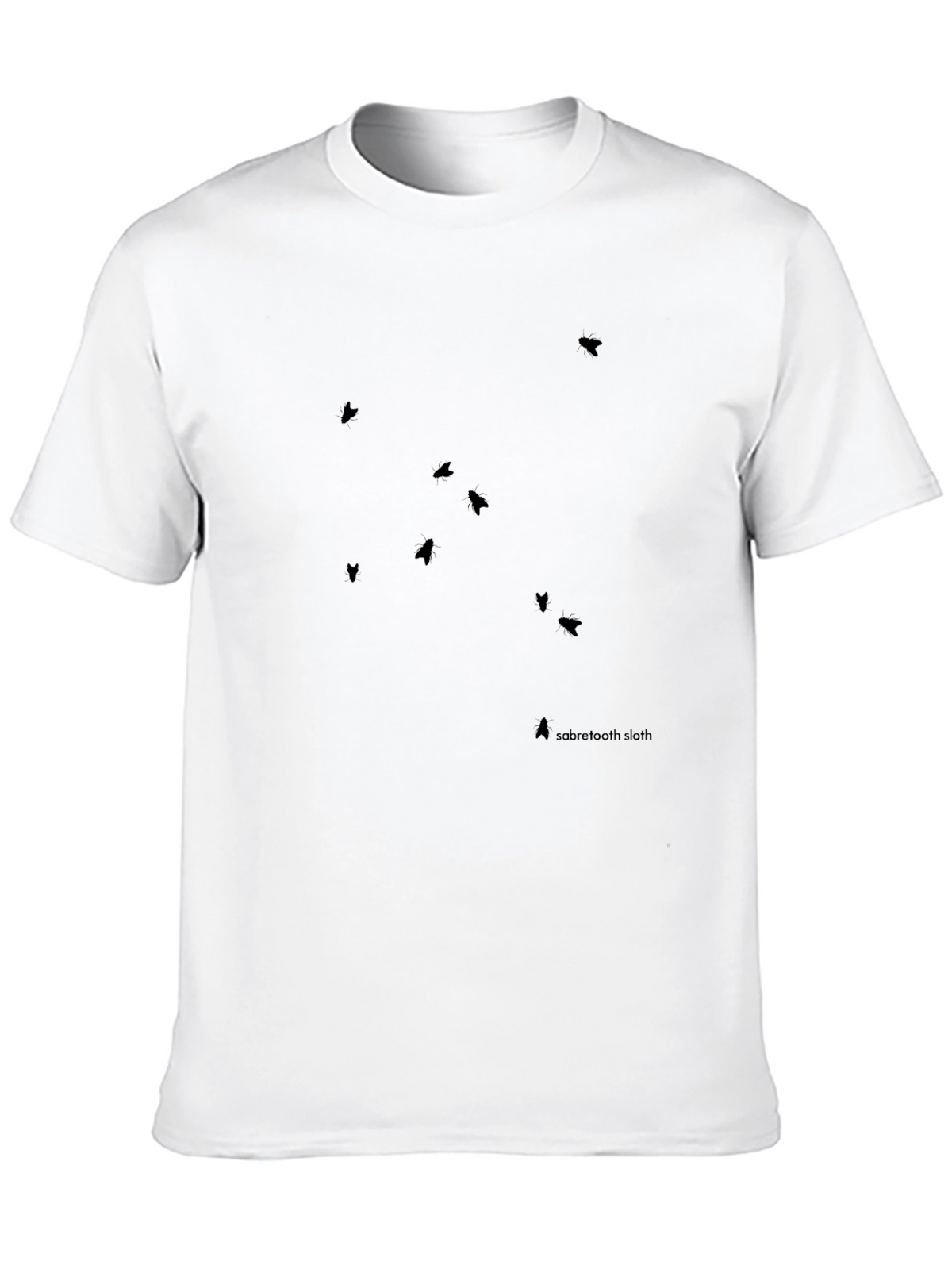 Modern Black T-Shirt with Minimalist Graphic Design