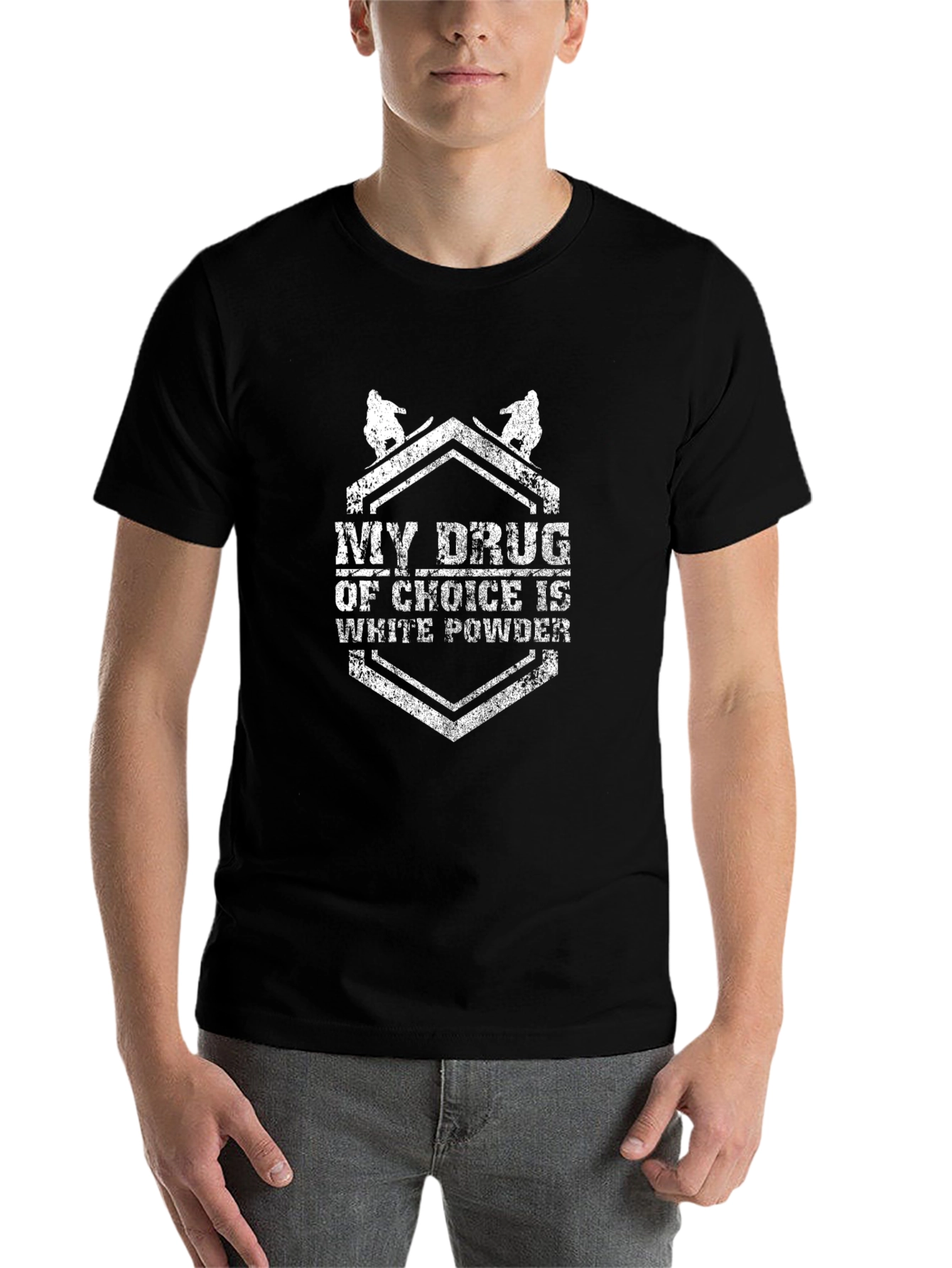 My Drug Of Choice Is White Powder T-Shirt