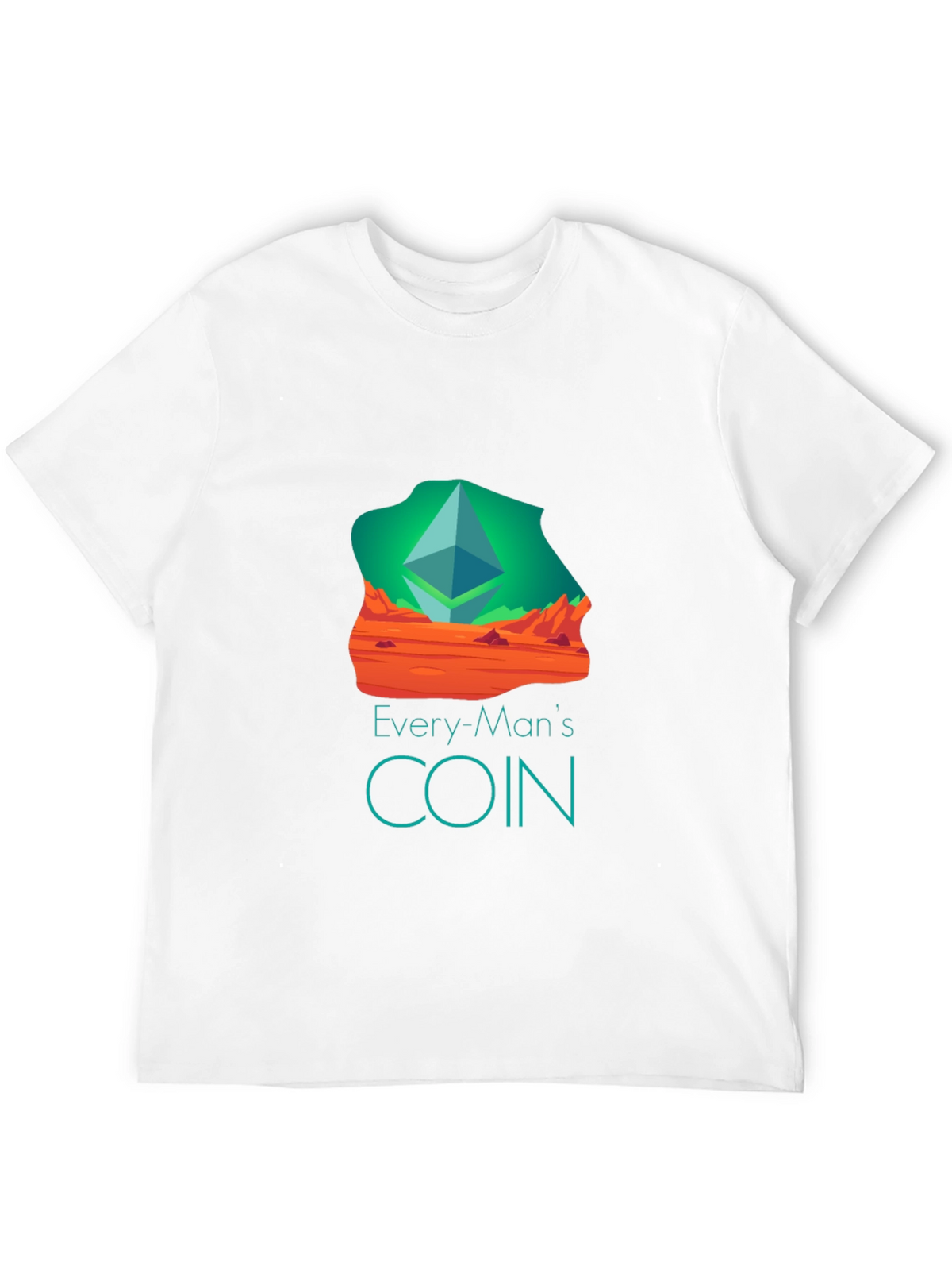 Every-Mans Coin Black T-Shirt