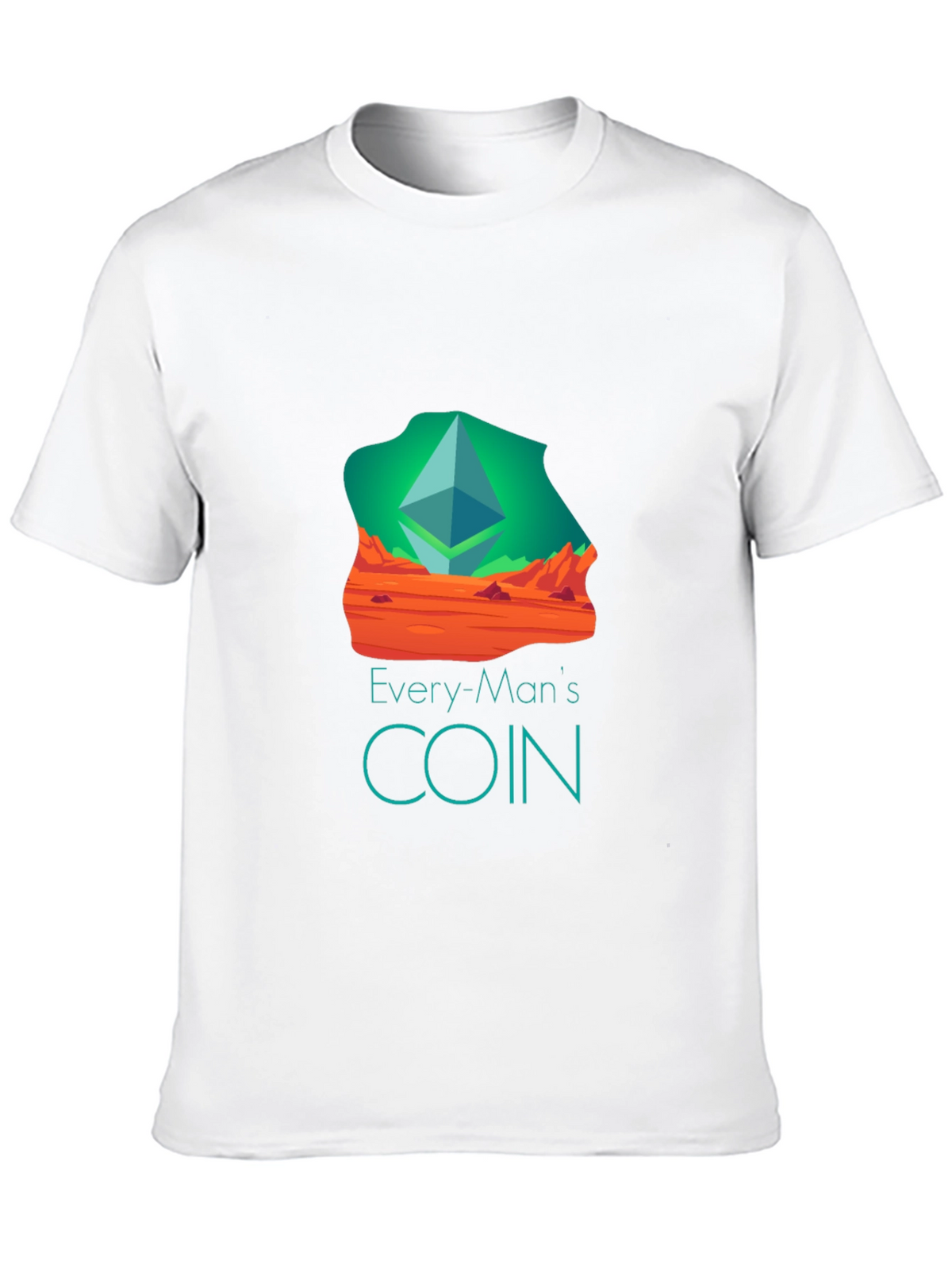 Every-Mans Coin Black T-Shirt