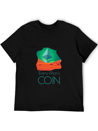 Every-Mans Coin Black T-Shirt