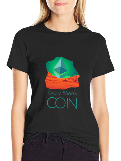 Every-Mans Coin Black T-Shirt