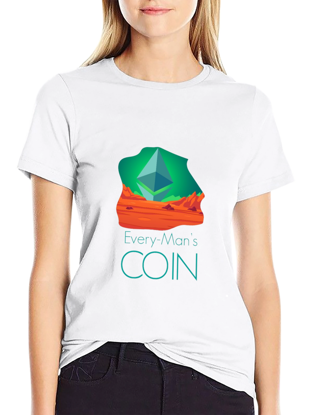 Every-Mans Coin Black T-Shirt