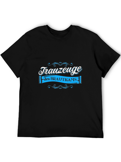 Trauzeuge T-Shirt - Best Man Groom Wedding Party Tee