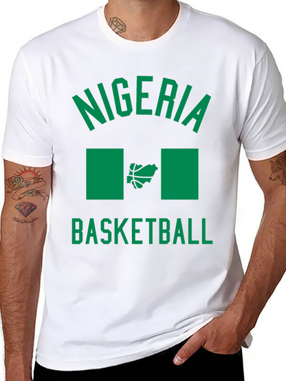 Nigeria Basketball Graphic T-Shirt
