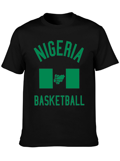Nigeria Basketball Graphic T-Shirt