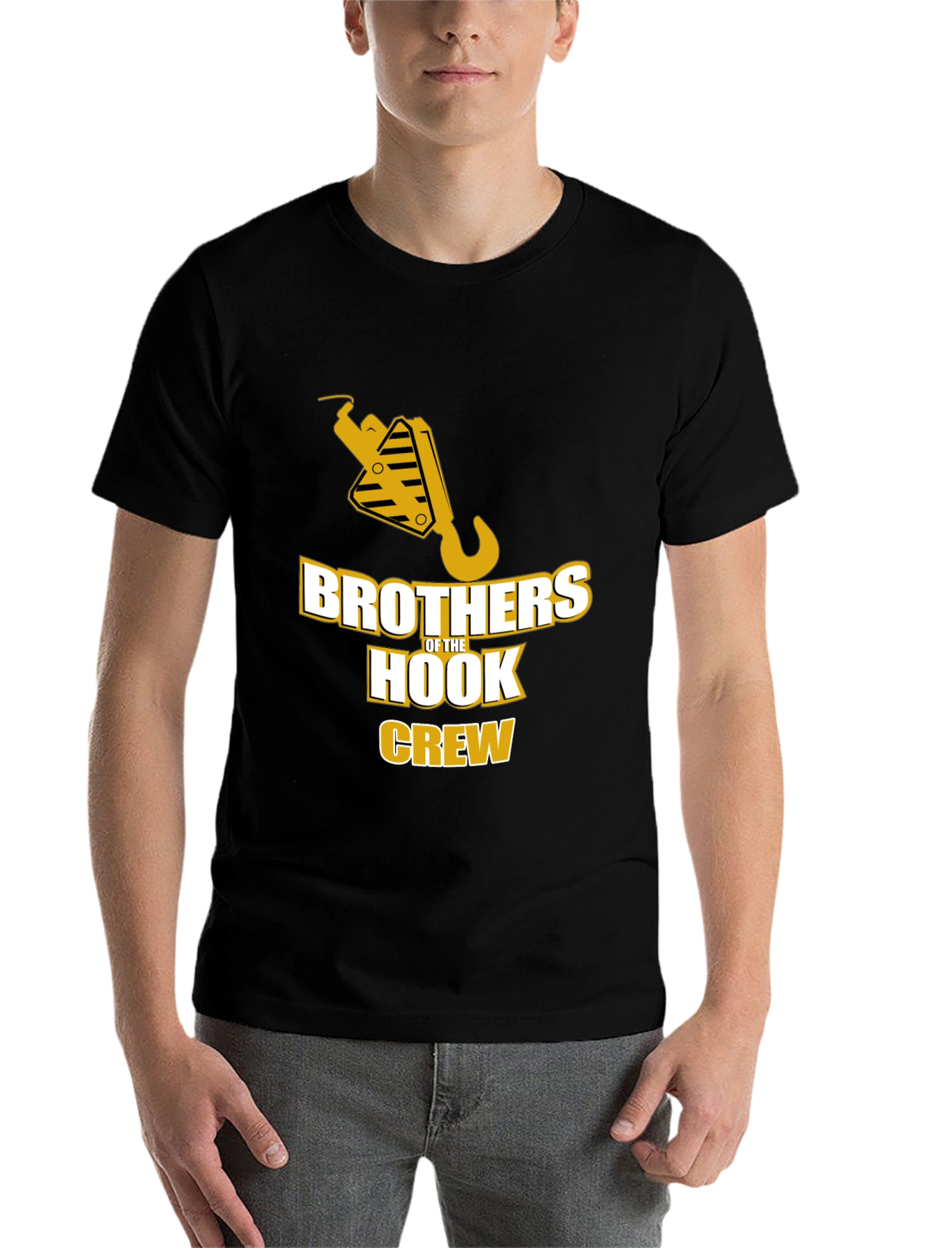 Brothers of the Hook Crew T-Shirt - Black