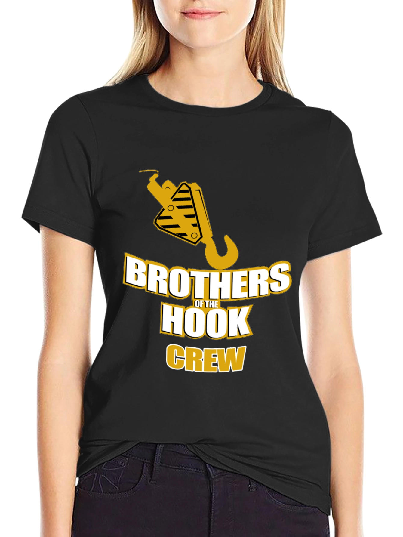 Brothers of the Hook Crew T-Shirt - Black