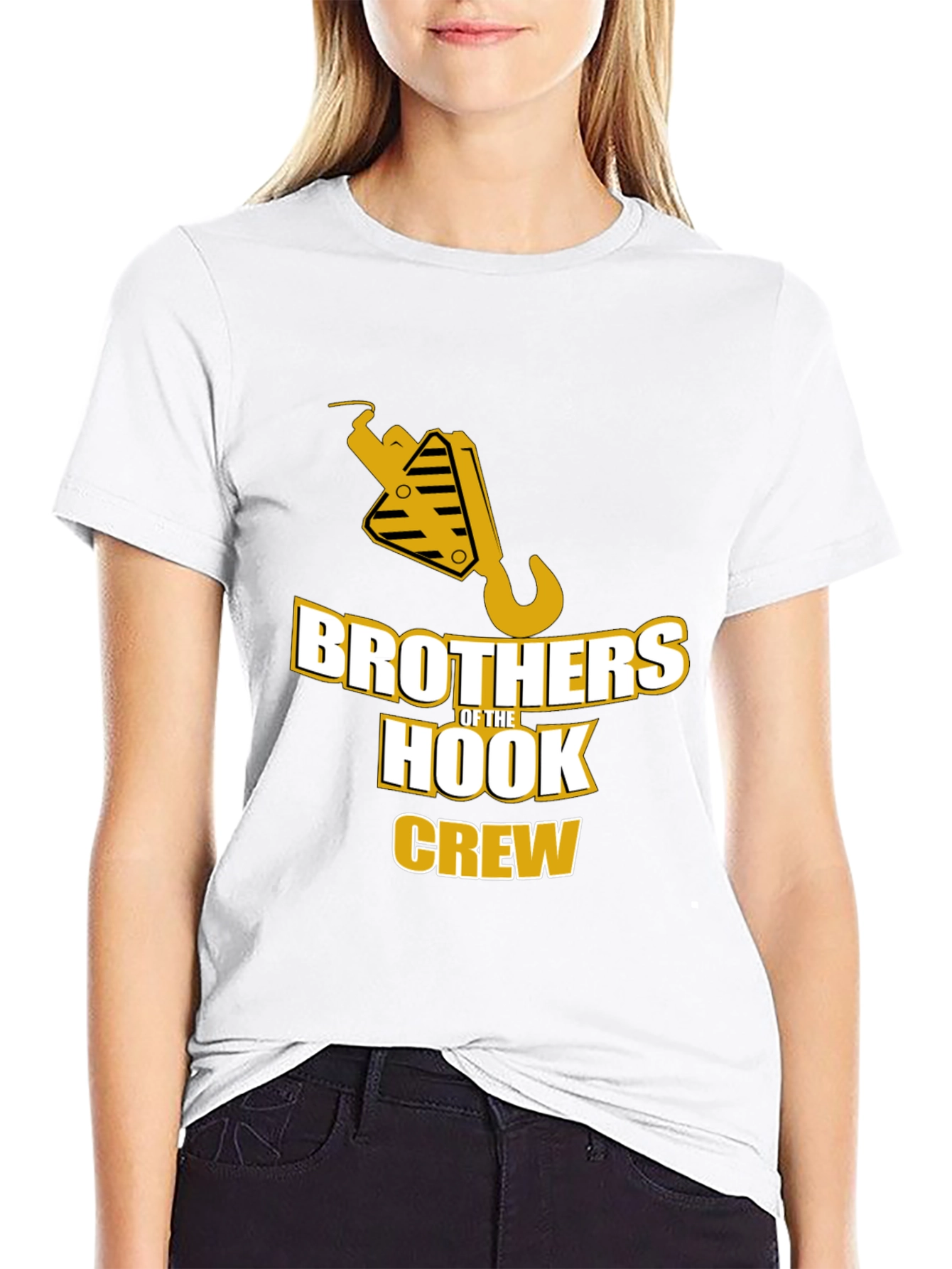 Brothers of the Hook Crew T-Shirt - Black