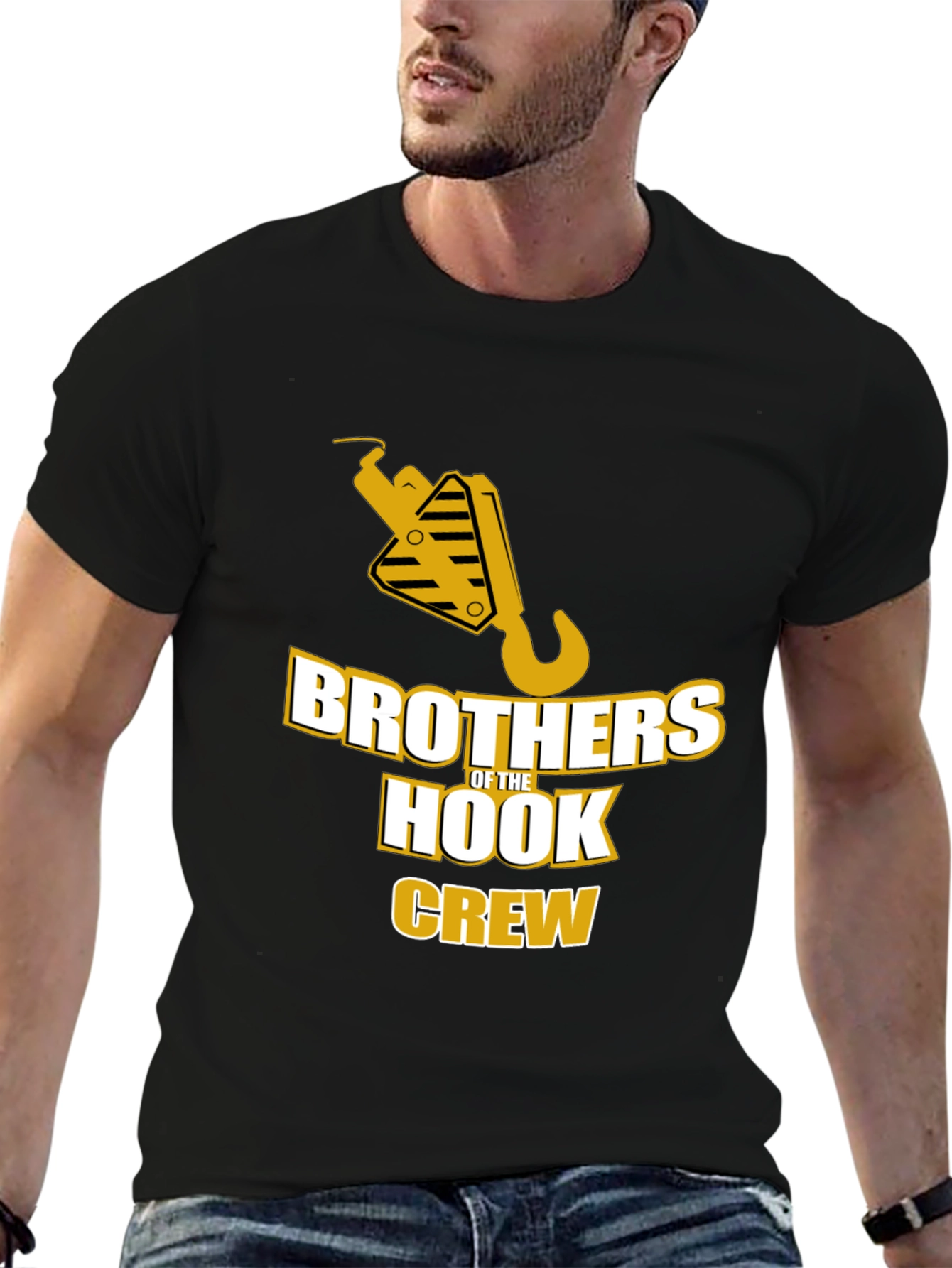 Brothers of the Hook Crew T-Shirt - Black