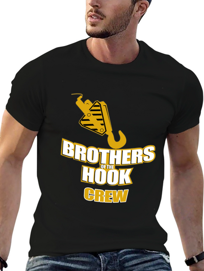 Brothers of the Hook Crew T-Shirt - Black