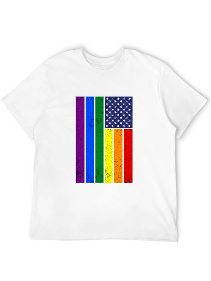 Rainbow Flag USA Pride T-Shirt