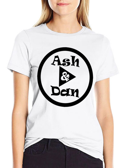 Ash & Dan Black T-Shirt