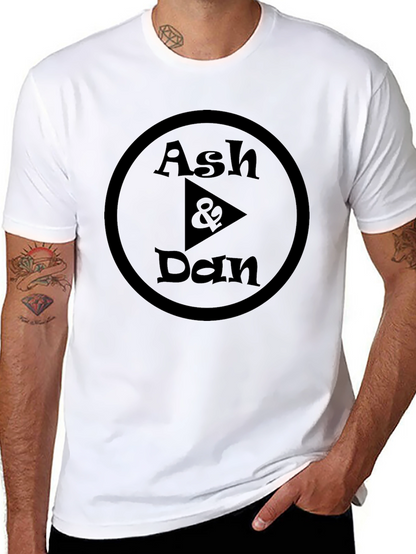 Ash & Dan Black T-Shirt