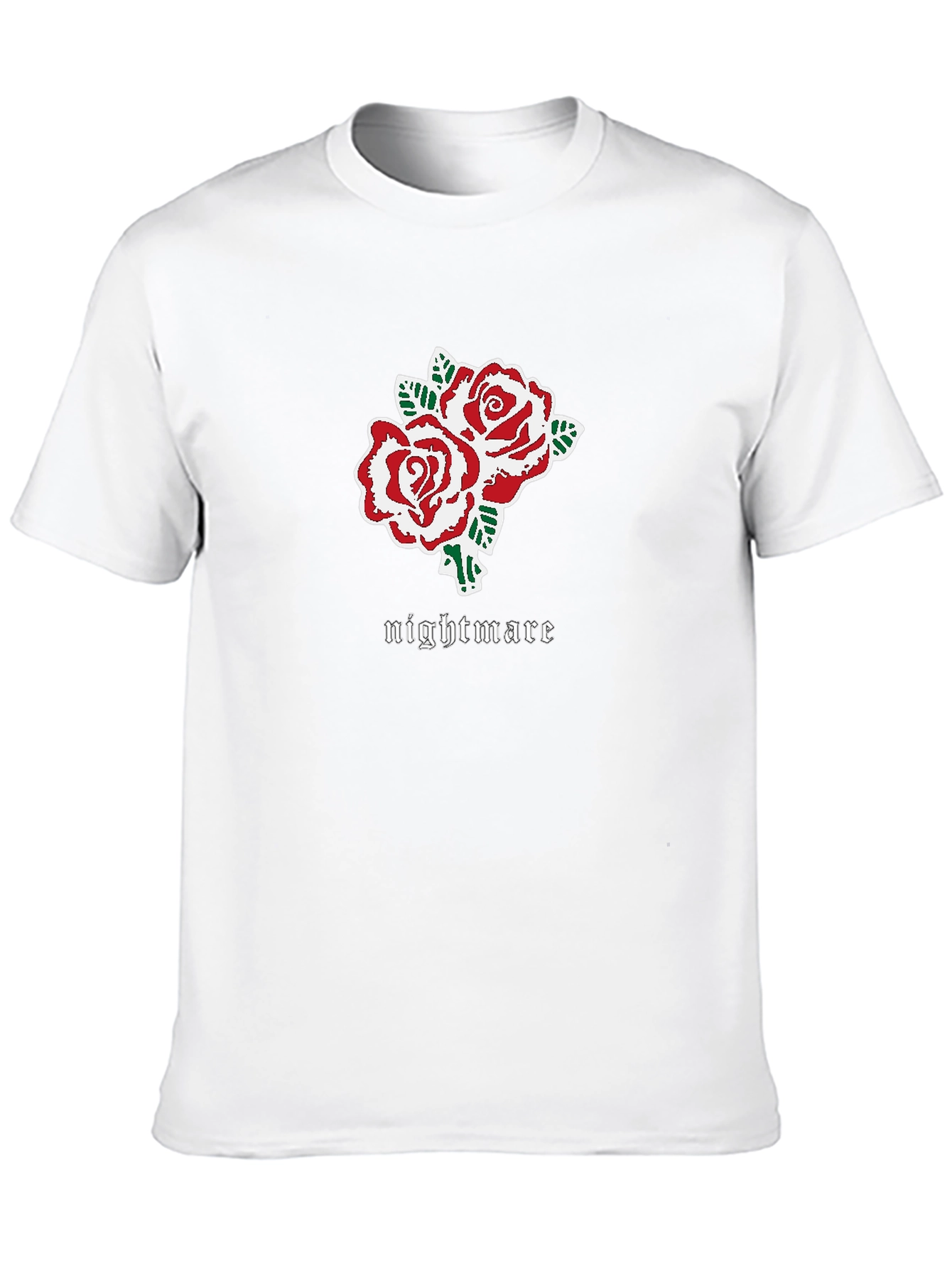 Nightmare Roses Graphic Tee - Black