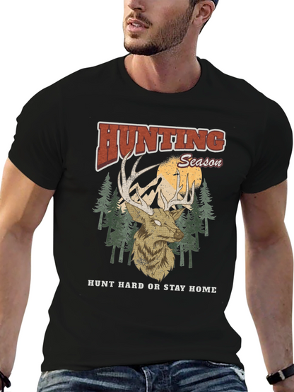 Hunting Season Deer Graphic T-Shirt