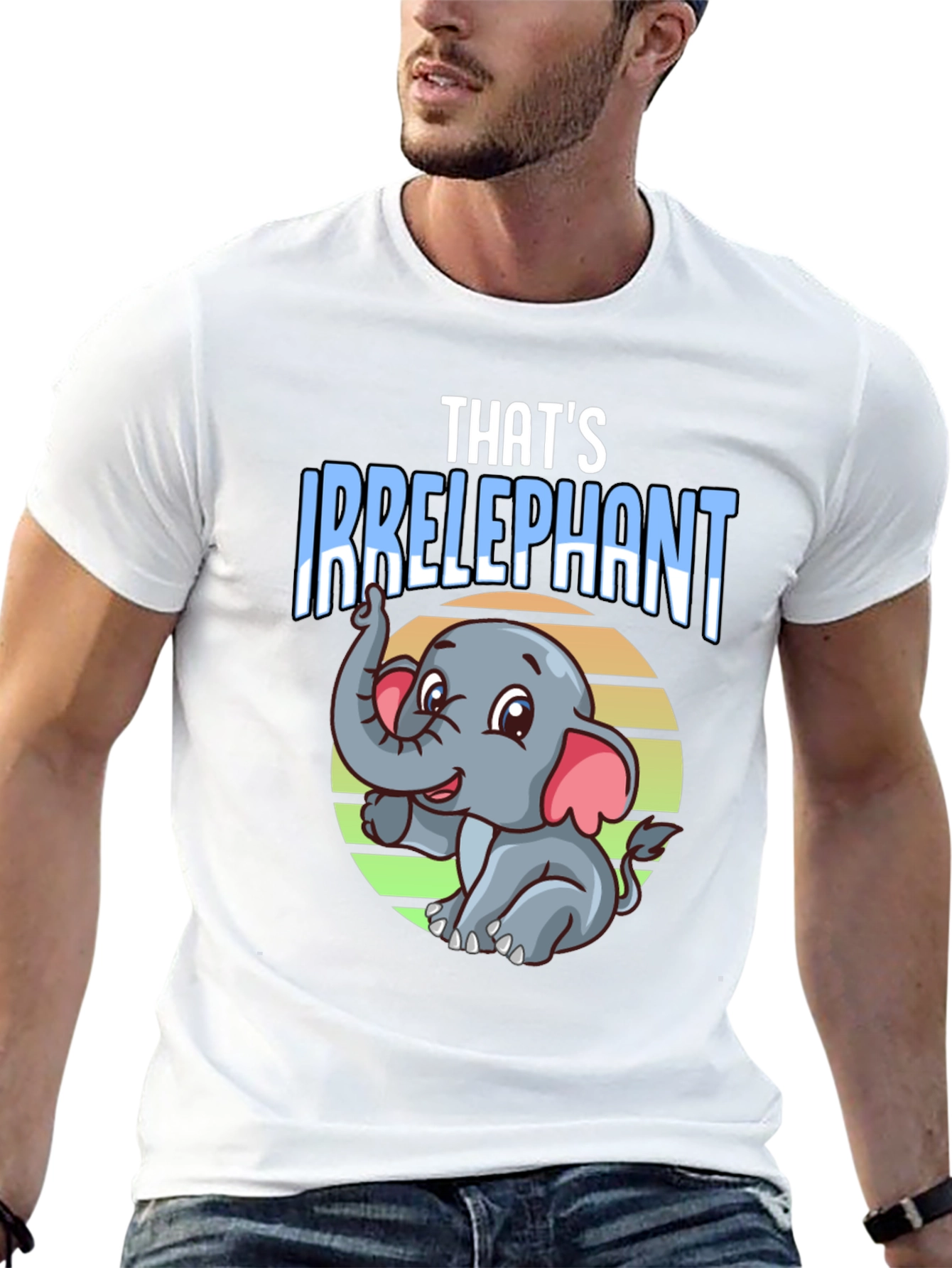 Irrelephant T-Shirt - Funny Elephant Graphic Tee