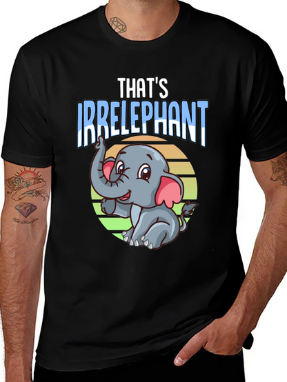 Irrelephant T-Shirt - Funny Elephant Graphic Tee