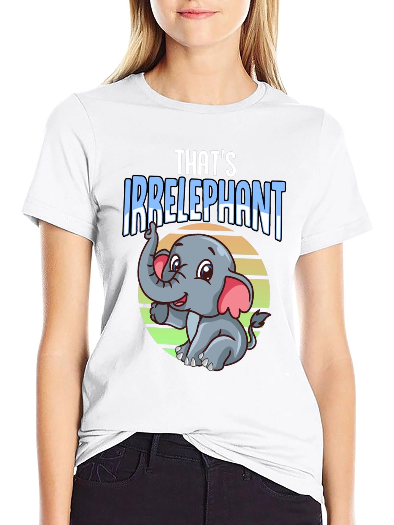 Irrelephant T-Shirt - Funny Elephant Graphic Tee