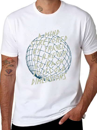 Travel Quote Graphic T-Shirt - Mind Stretched