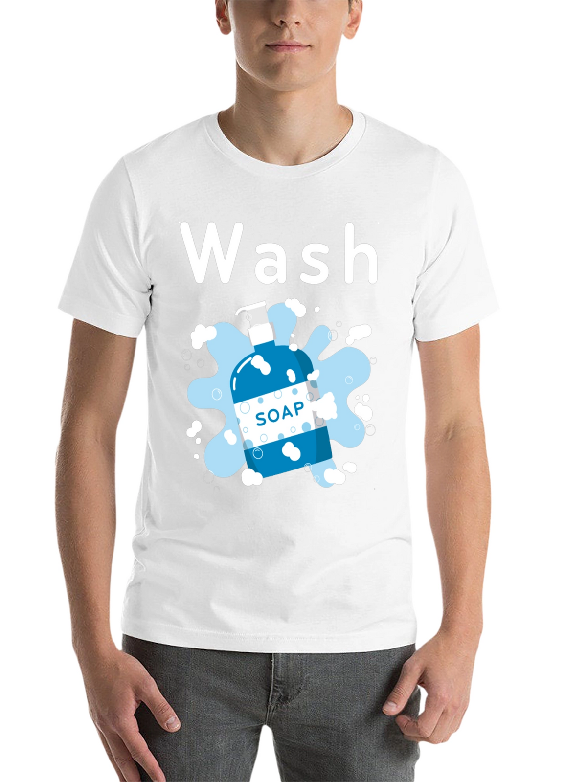 Wash Soap Graphic T-Shirt