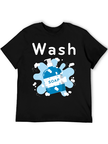 Wash Soap Graphic T-Shirt