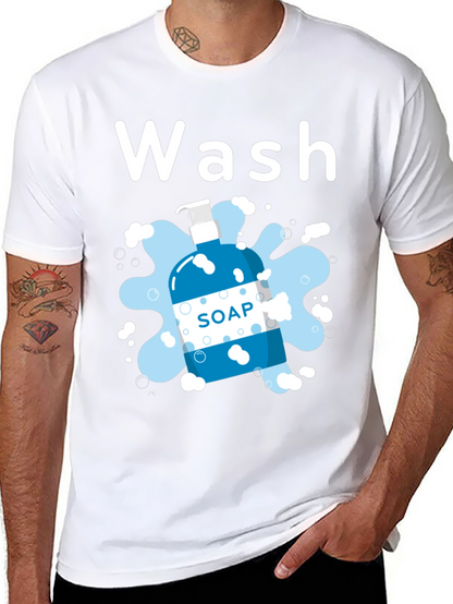 Wash Soap Graphic T-Shirt