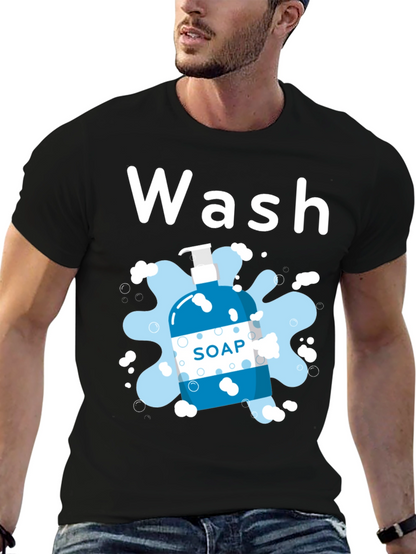 Wash Soap Graphic T-Shirt