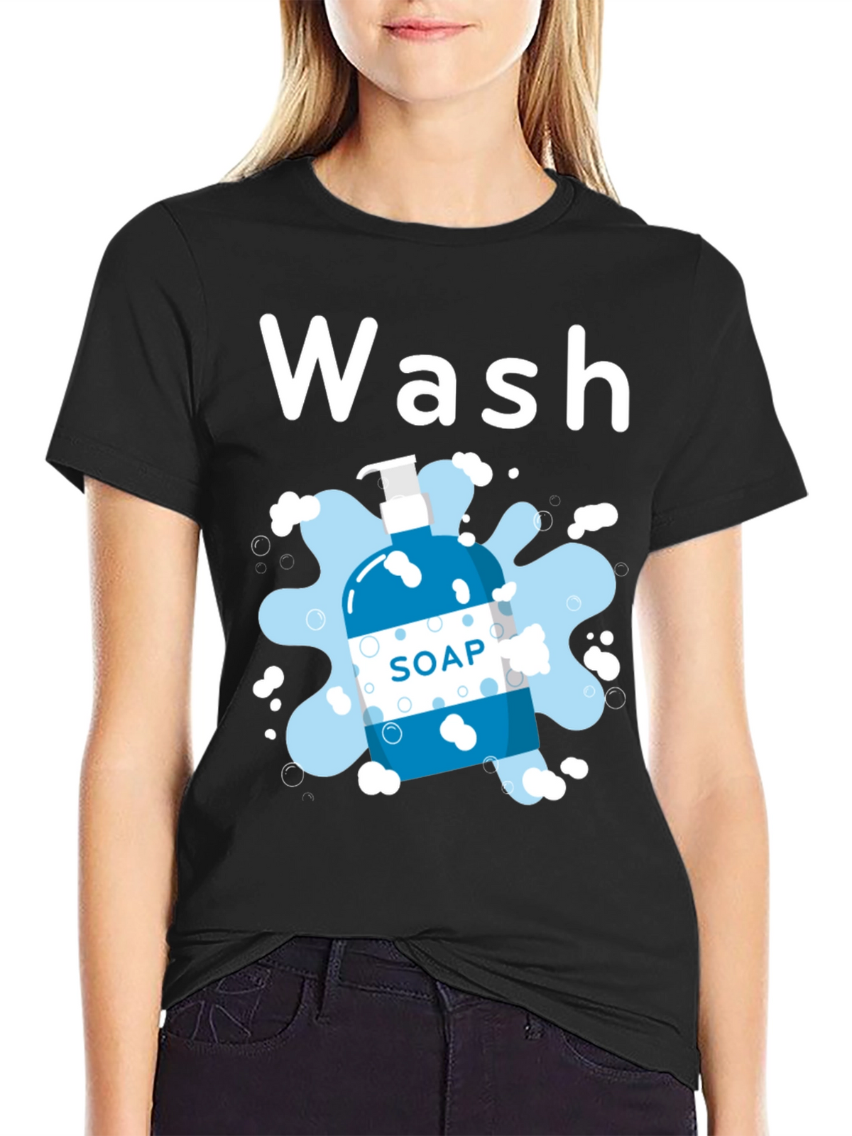 Wash Soap Graphic T-Shirt