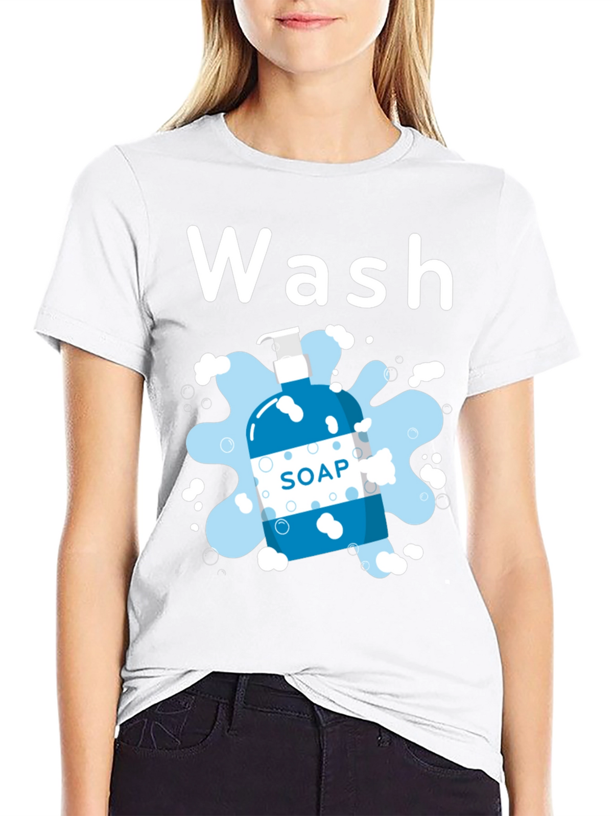 Wash Soap Graphic T-Shirt
