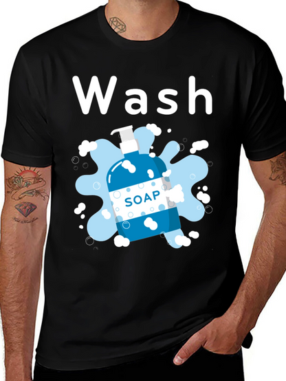 Wash Soap Graphic T-Shirt