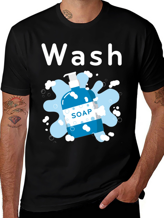 Wash Soap Graphic T-Shirt