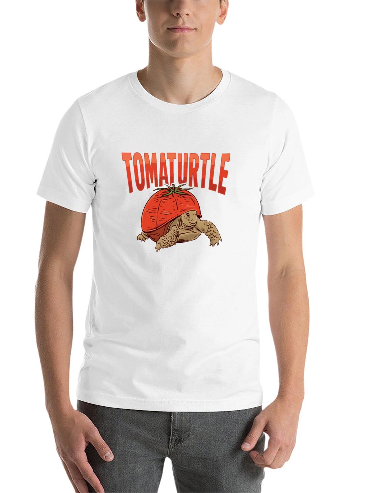 Tomaturtle T-Shirt - Funny Turtle Tomato Design