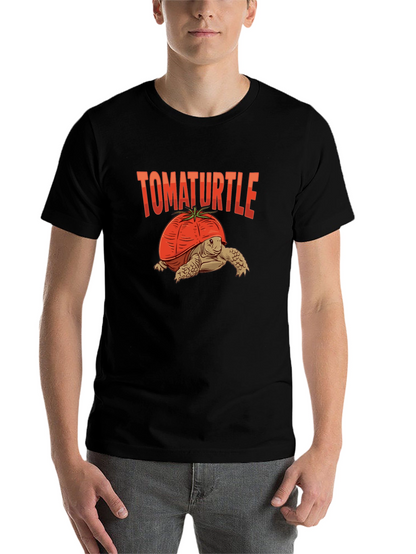 Tomaturtle T-Shirt - Funny Turtle Tomato Design