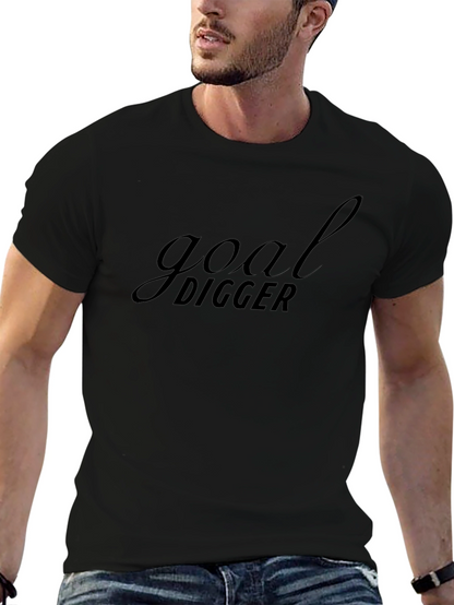 Goal Digger Black Graphic Tee