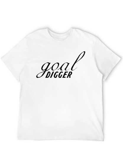 Goal Digger Black Graphic Tee