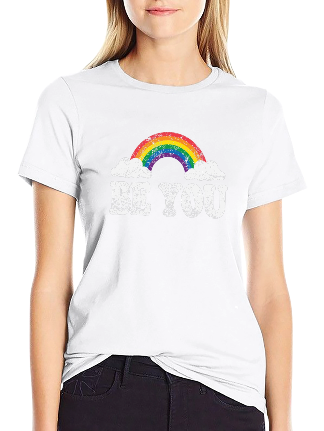 Be You Rainbow Graphic Tee - Pride Fashion
