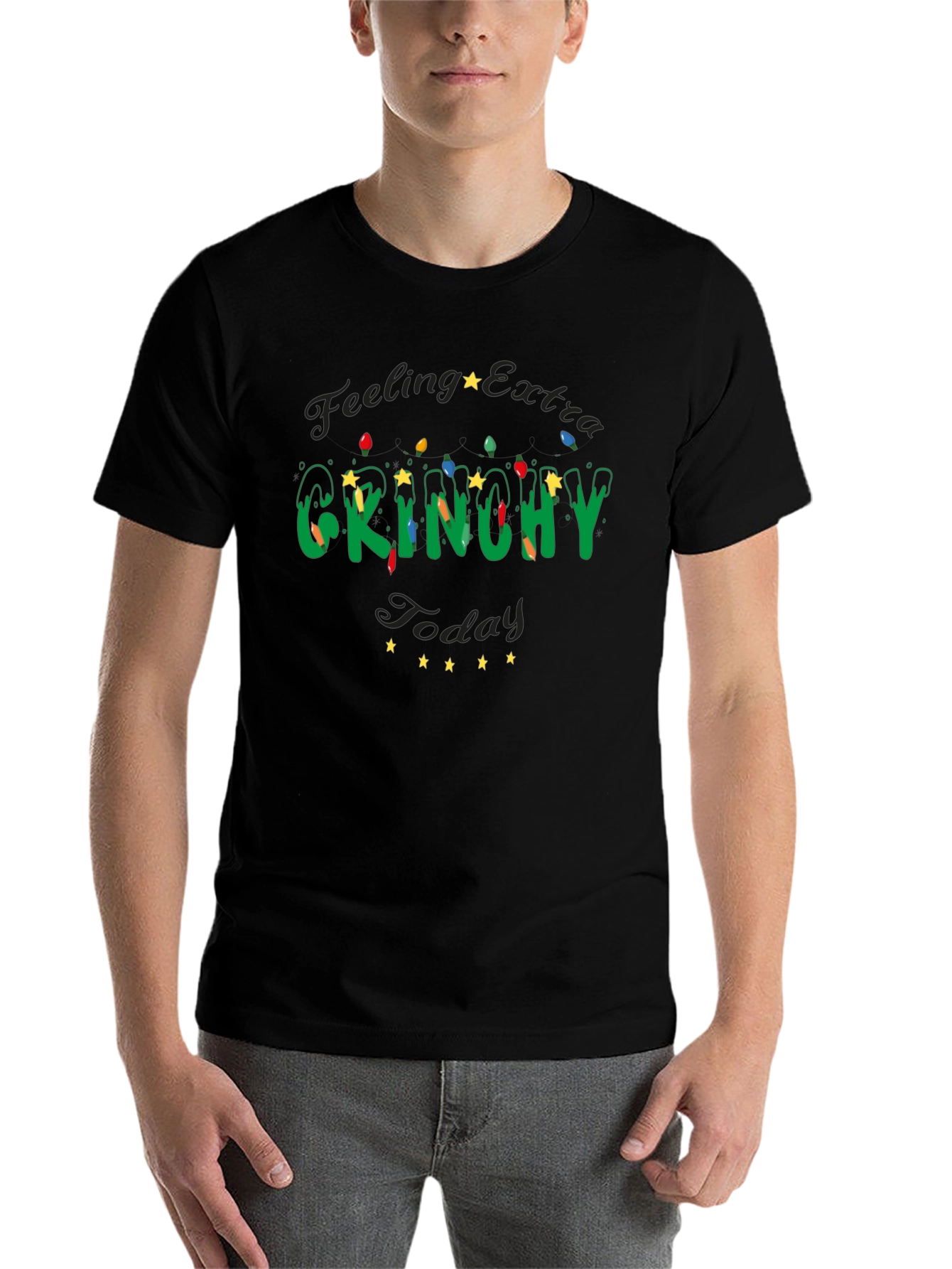 Grinchy Today Christmas Tee