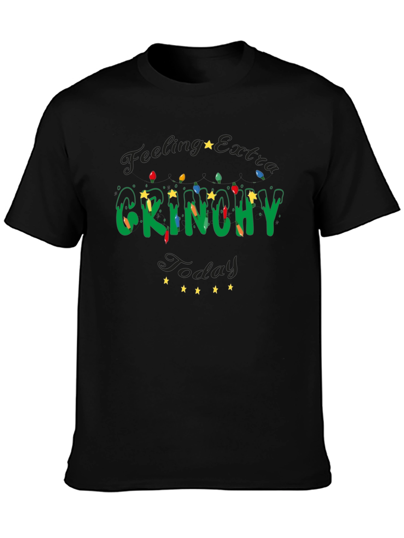Grinchy Today Christmas Tee
