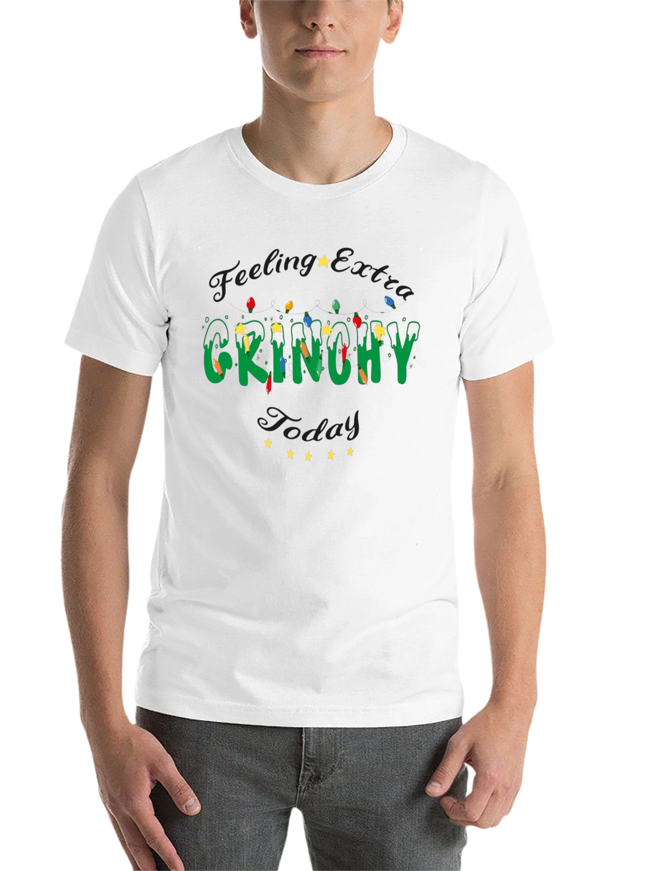 Grinchy Today Christmas Tee
