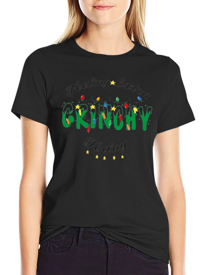 Grinchy Today Christmas Tee